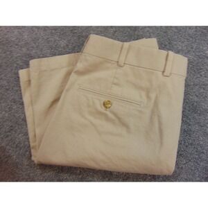 Peter Millar Shorts Mens 34x9 Khaki Solid Chino